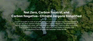 Net Zero, Carbon Neutral, and Carbon Negative — Climate Jargons Simplified