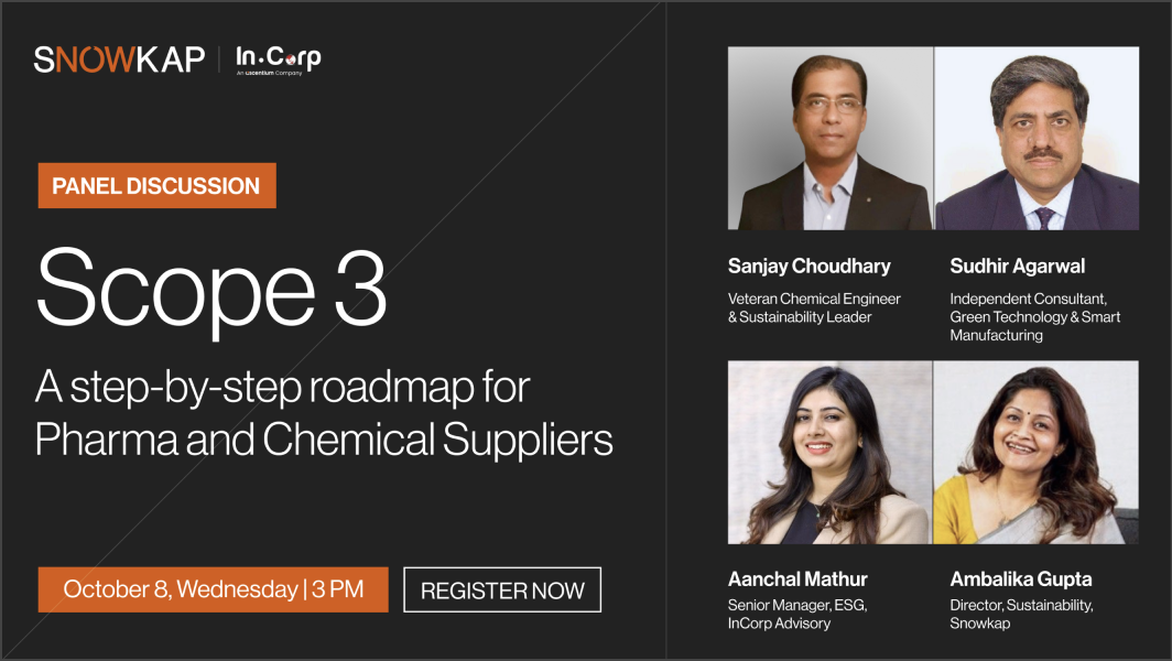 Scope 3: A Step-by-Step Roadmap for Pharma and Chemical Suppliers Scope 3: A Step-by-Step Roadmap for Pharma and Chemical Suppliers